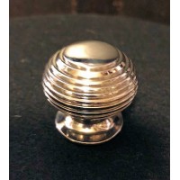 Beehive Cupboard Knob - Nickel - Small